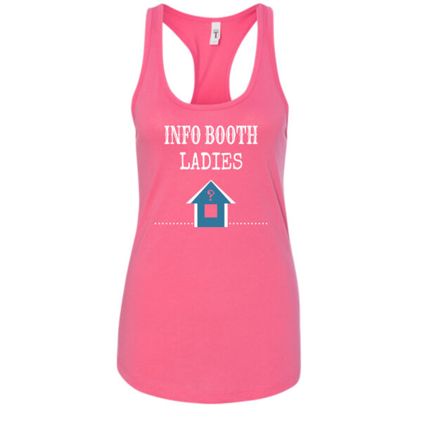 Next Level Womens Ideal Racerback Tank - Printed Logo Thumbnail
