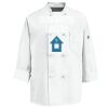Eight Knot Button Chef Coat with Thermometer Pocket Thumbnail
