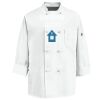 Eight Knot Button Chef Coat with Thermometer Pocket Thumbnail