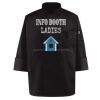 Black Knot Button Chef Coat Thumbnail