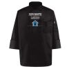 Black Knot Button Chef Coat Thumbnail