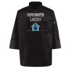 Black Knot Button Chef Coat Thumbnail